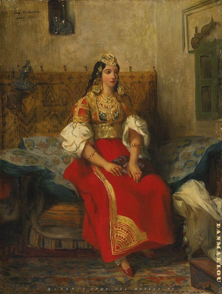 EUGENE DELACROIX-1835 JUIVE DE TANGER EN COSTUME D APPARAT.JPG